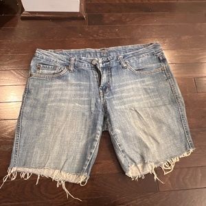 Jean shorts from 7 All Mankind